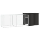 Kippenhok 300x91x100 cm gegalvaniseerd staal antraciet