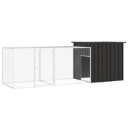 Kippenhok 300x91x100 cm gegalvaniseerd staal antraciet