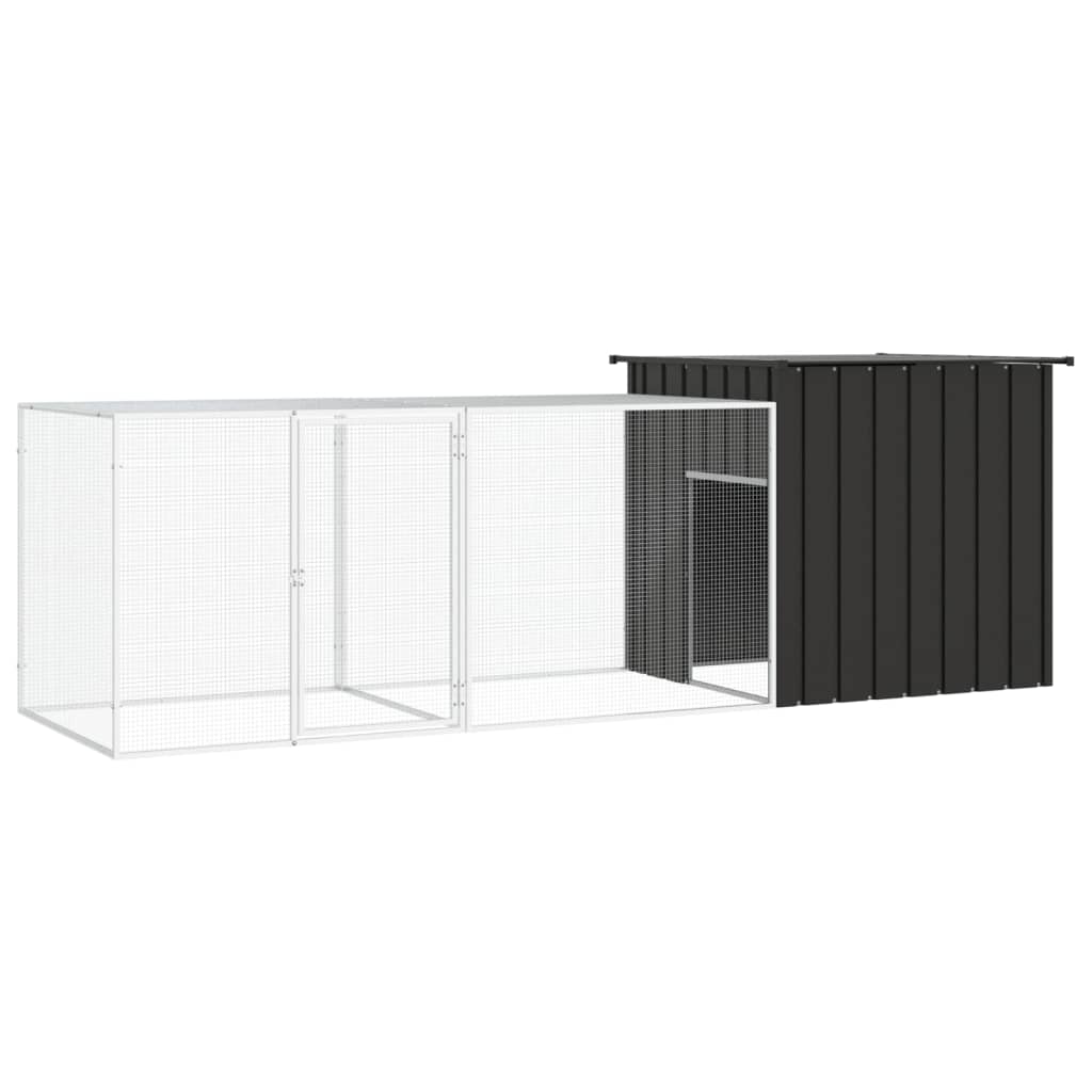 Kippenhok Gegalvaniseerd Staal Kleurig 300 x 91 x 100 cm