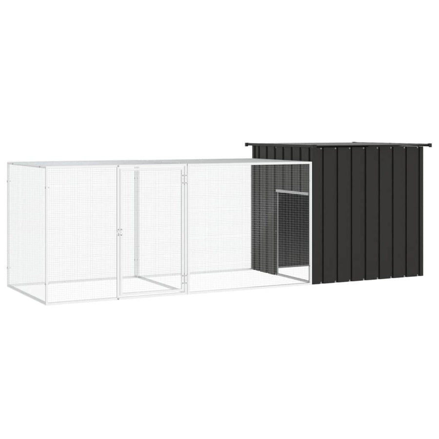 Kippenhok Gegalvaniseerd Staal Kleurig 300 x 91 x 100 cm