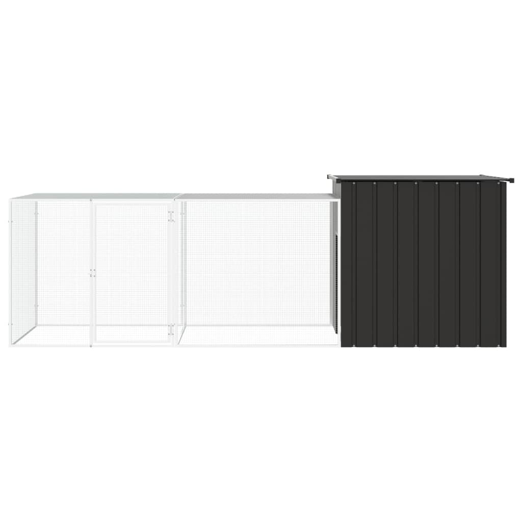 Kippenhok Gegalvaniseerd Staal Kleurig 300 x 91 x 100 cm