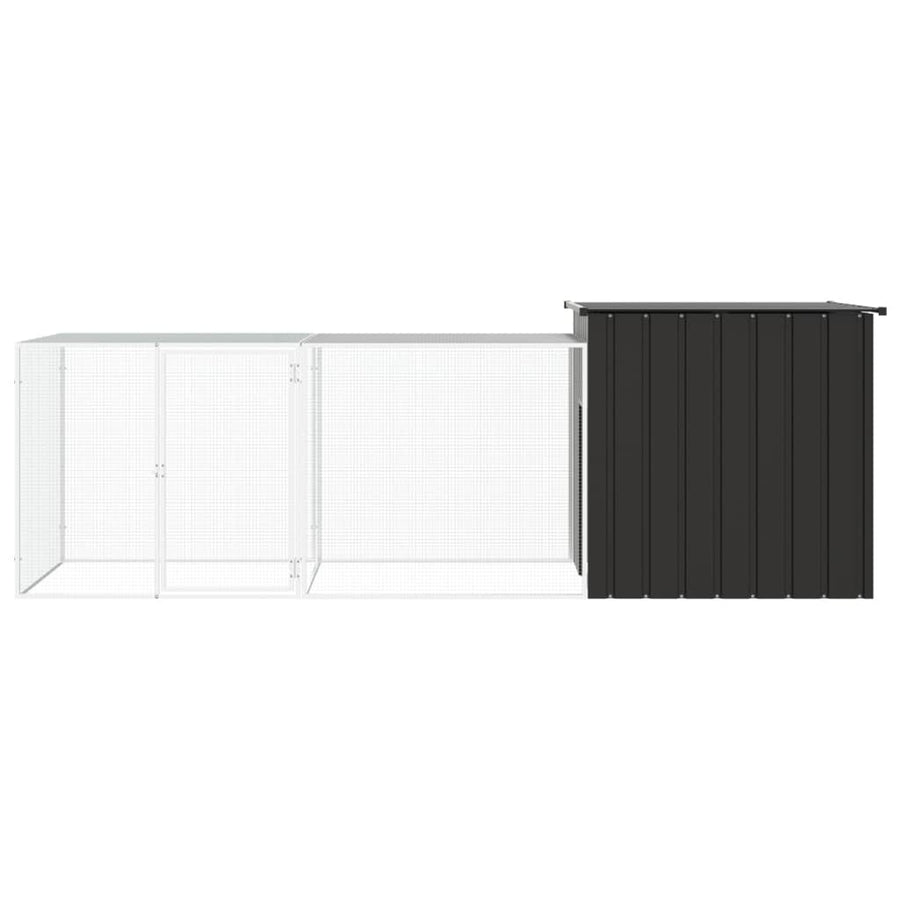 Kippenhok Gegalvaniseerd Staal Kleurig 300 x 91 x 100 cm