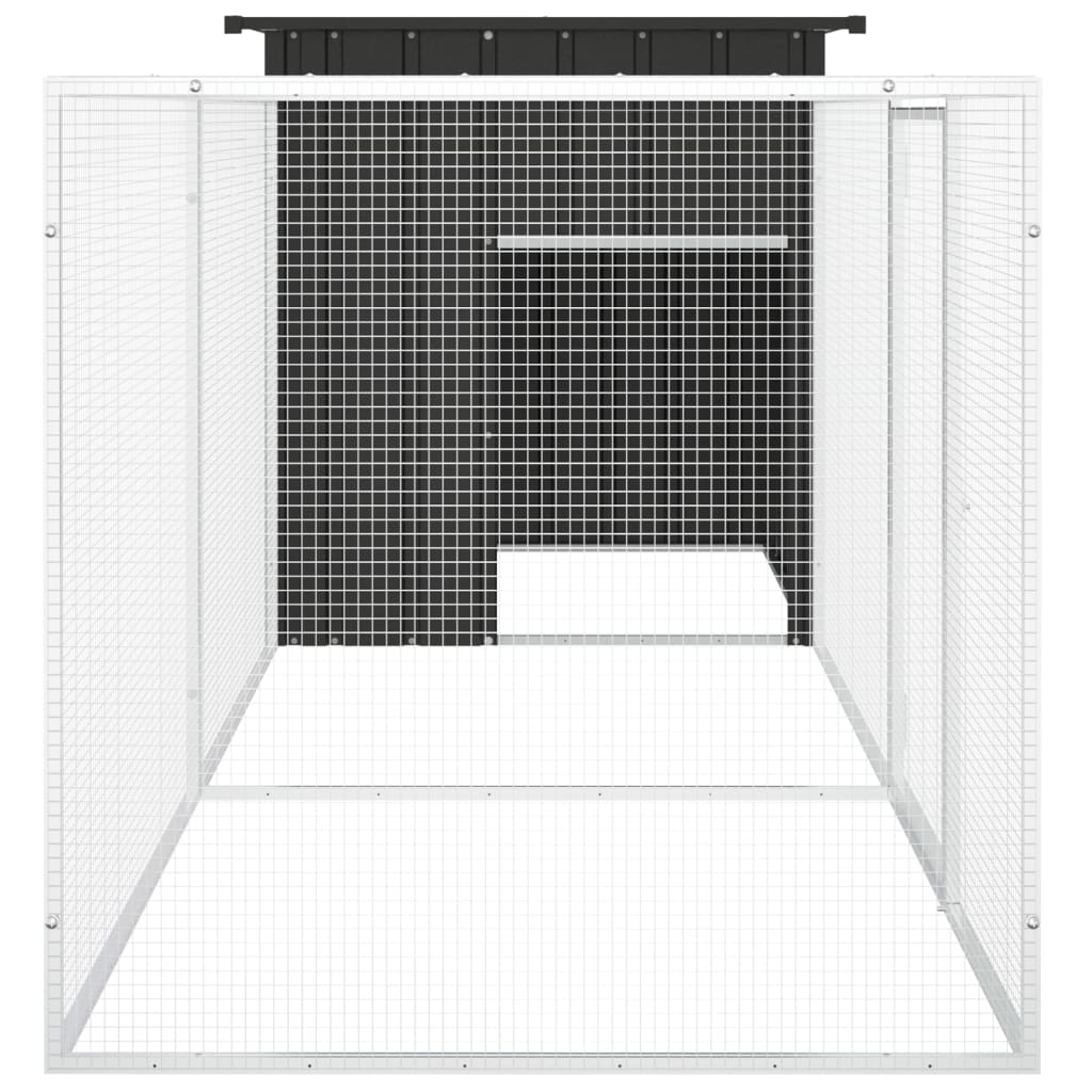 Kippenhok Gegalvaniseerd Staal Kleurig 300 x 91 x 100 cm