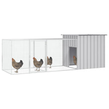 Kippenhok Gegalvaniseerd Staal 300 x 91 x 100 cm