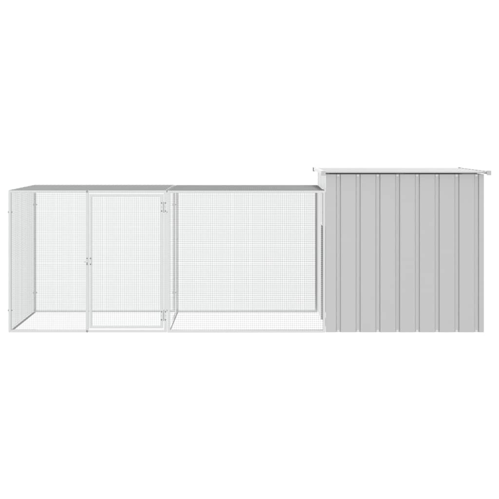 Kippenhok Gegalvaniseerd Staal 300 x 91 x 100 cm