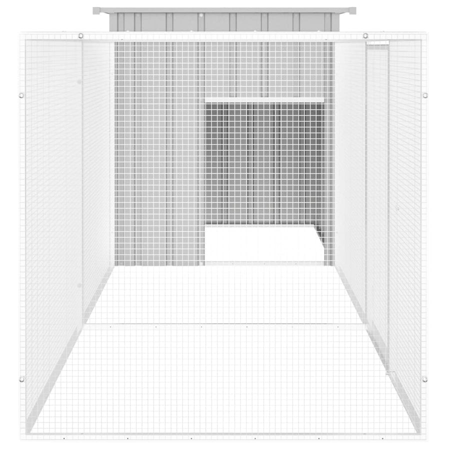 Kippenhok Gegalvaniseerd Staal 300 x 91 x 100 cm