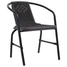 Tuinstoelen 110 Kg Kunststof Rattan En Staal 4