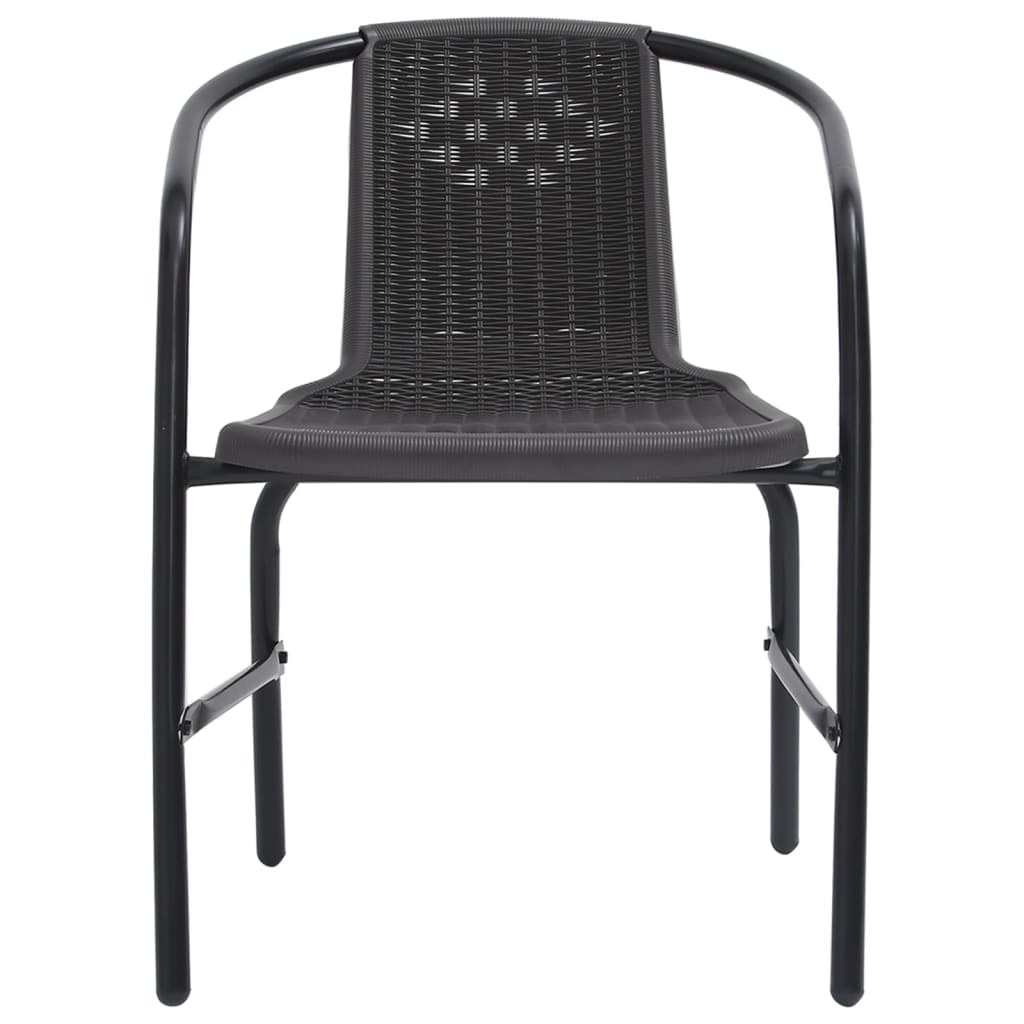 Tuinstoelen 110 Kg Kunststof Rattan En Staal 4