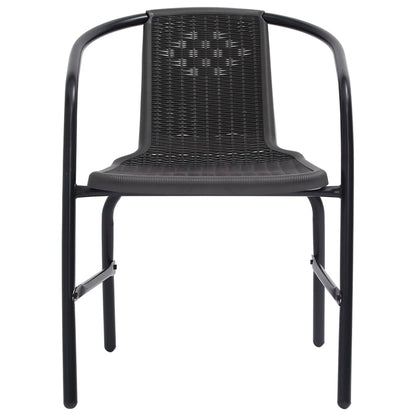 Tuinstoelen 110 Kg Kunststof Rattan En Staal 4