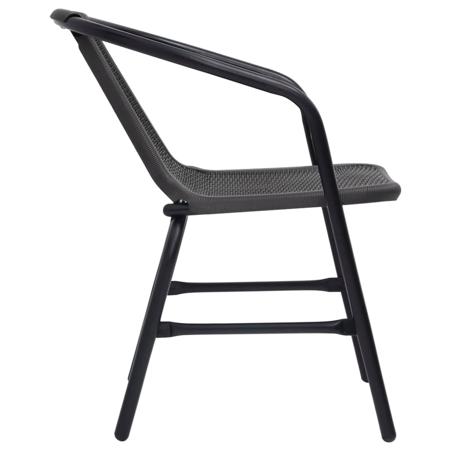 Tuinstoelen 110 Kg Kunststof Rattan En Staal 4