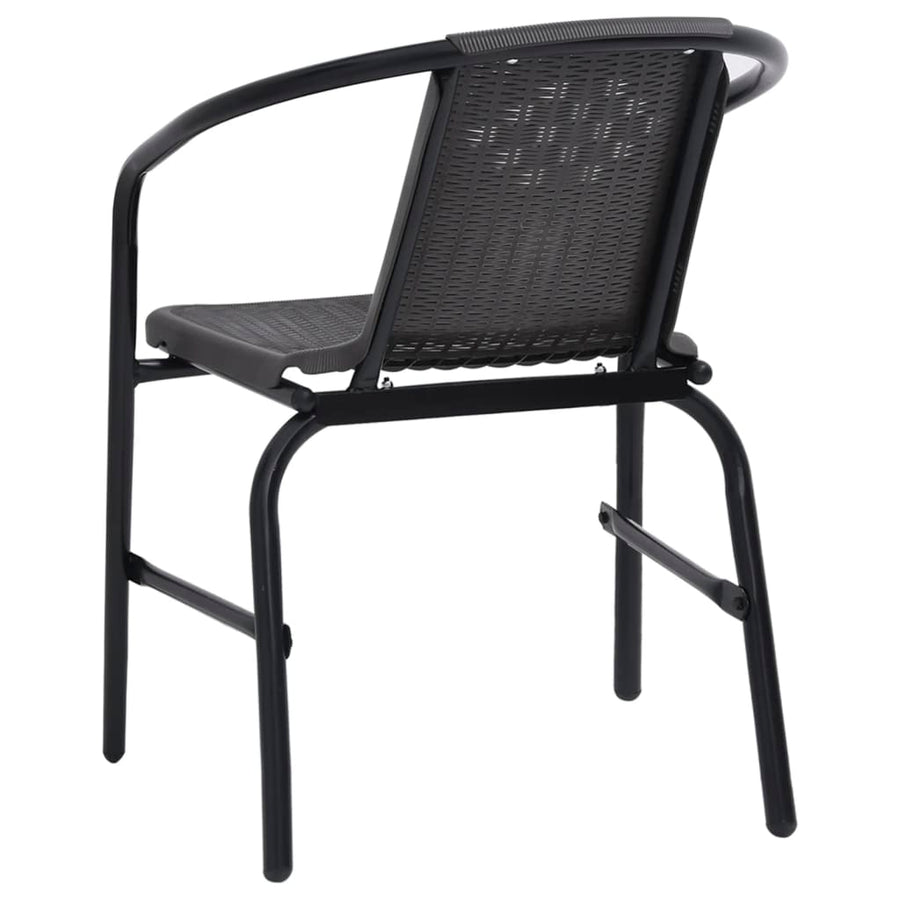 Tuinstoelen 110 Kg Kunststof Rattan En Staal 4