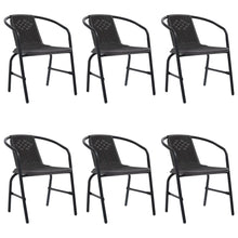 Tuinstoelen 110 Kg Kunststof Rattan En Staal 6
