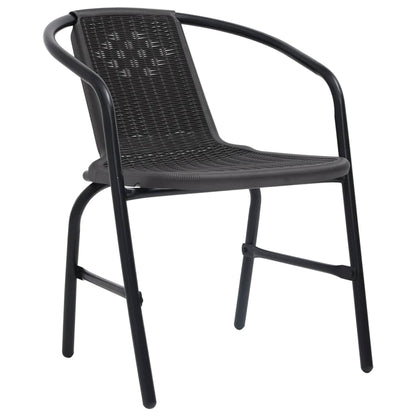 Tuinstoelen 110 Kg Kunststof Rattan En Staal 6