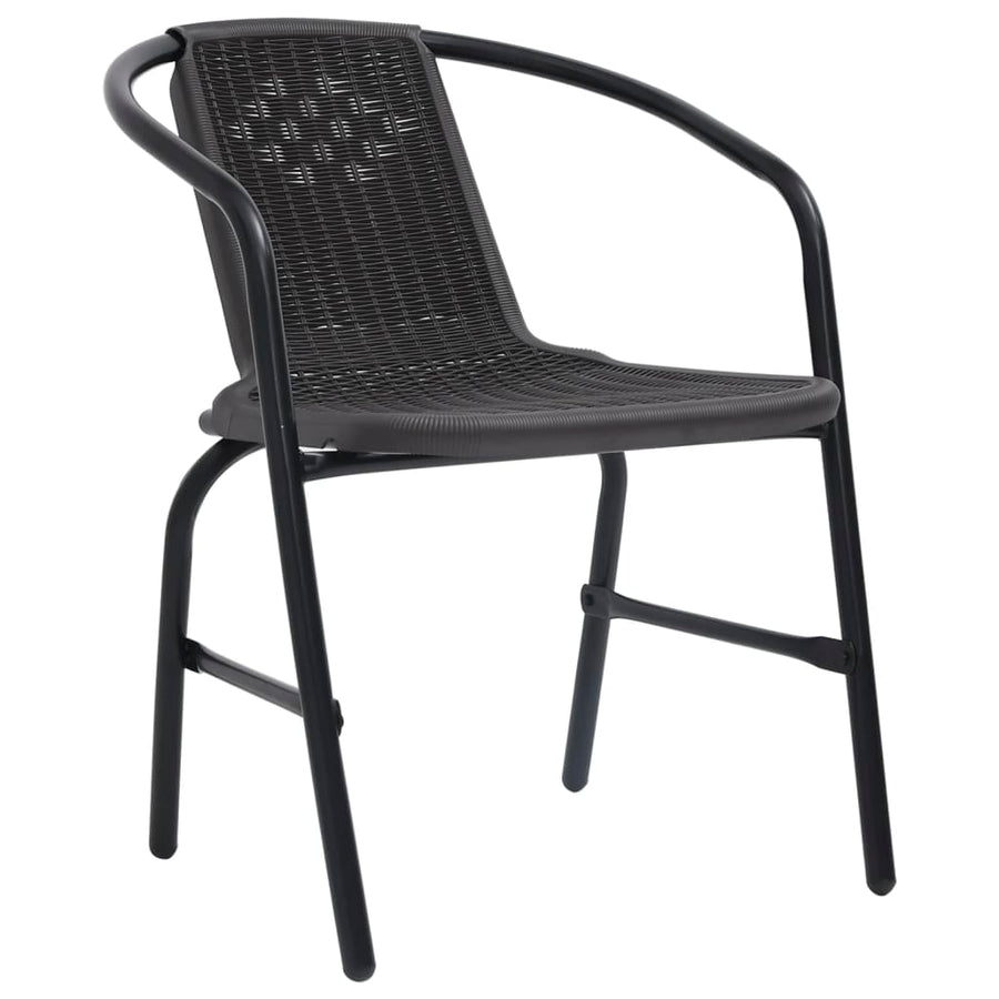Tuinstoelen 110 Kg Kunststof Rattan En Staal 6