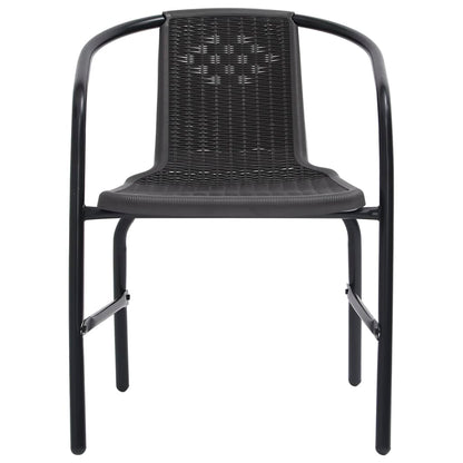 Tuinstoelen 110 Kg Kunststof Rattan En Staal 6