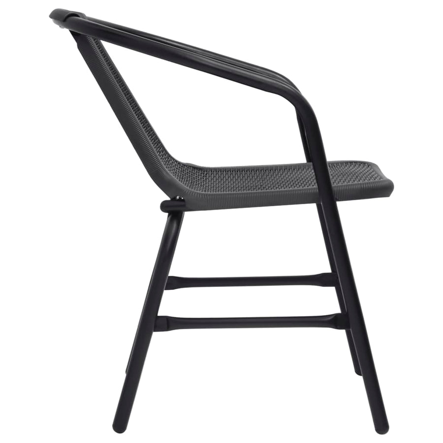 Tuinstoelen 110 Kg Kunststof Rattan En Staal 6