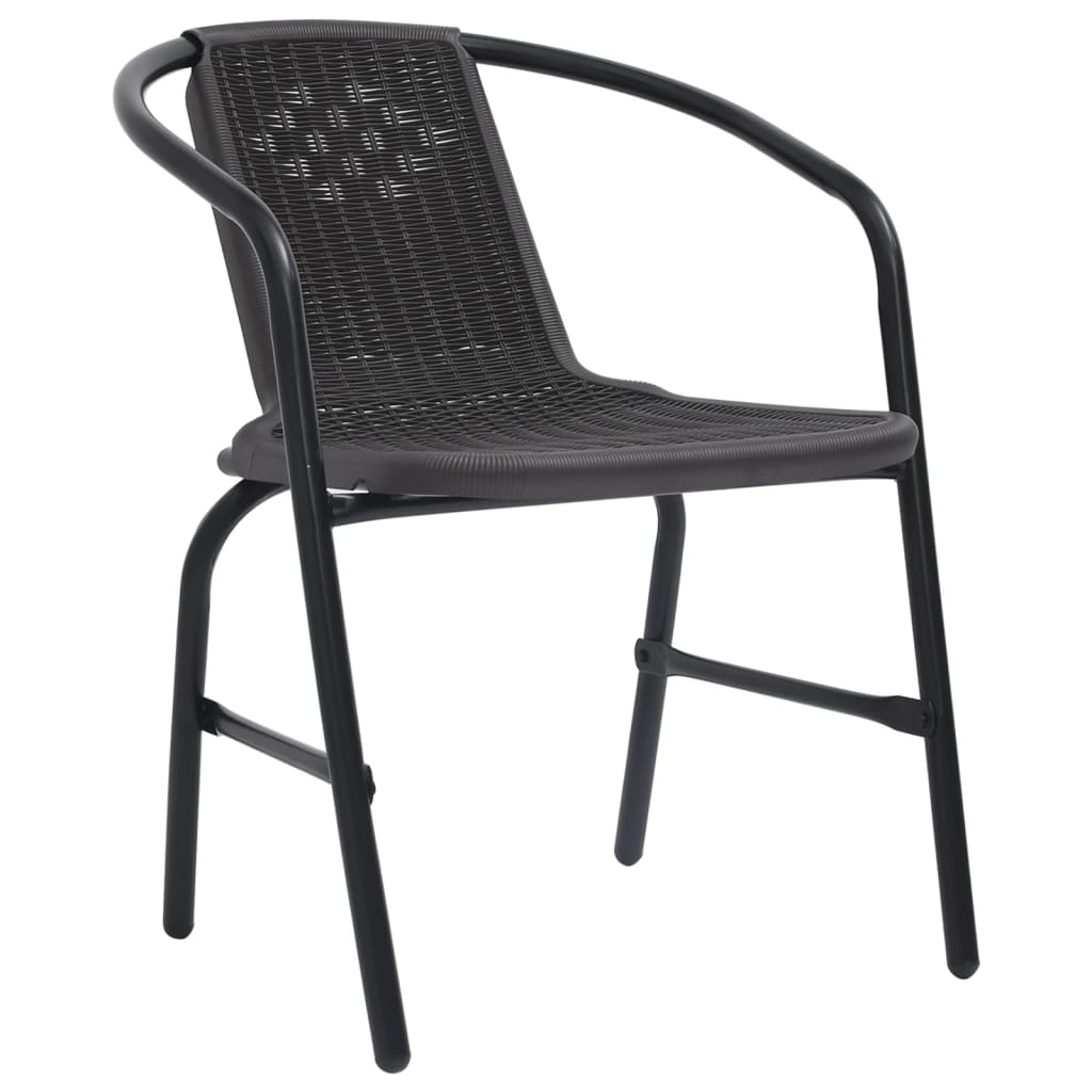 Tuinstoelen 110 Kg Kunststof Rattan En Staal 8