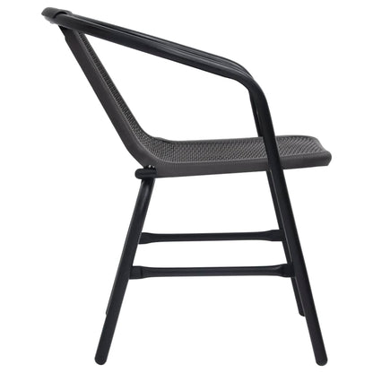 Tuinstoelen 110 Kg Kunststof Rattan En Staal 8