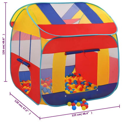 Speeltent Met 550 Ballen 23X20X26 Cm Multikleur