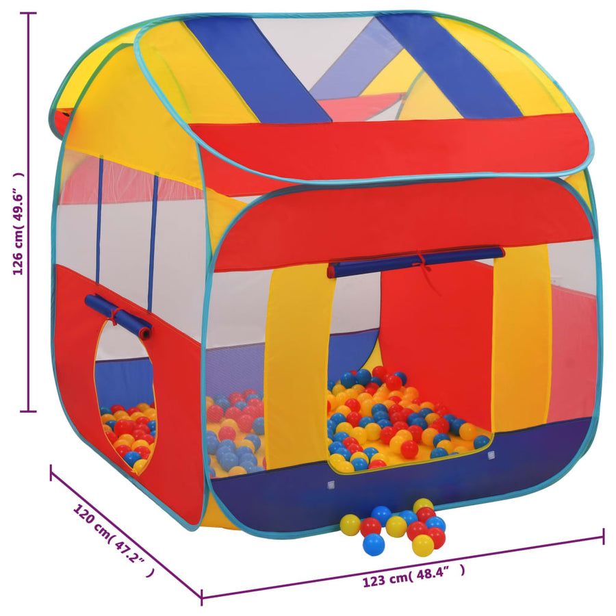 Speeltent Met 550 Ballen 23X20X26 Cm Multikleur