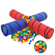 Kinderspeeltunnel 250 ballen 250x250x48 cm meerkleurig