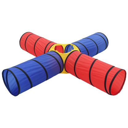 Kinderspeeltunnel Met 250 Ballen Meerkleurig Multikleur