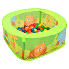 Ball pit for children with 300 balls 75x75x32 cm