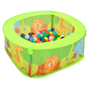 Ballenbak 75x75x32 cm met 300 ballen polyester