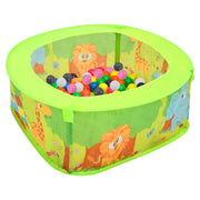 Ballenbak 75x75x32 cm met 300 ballen polyester