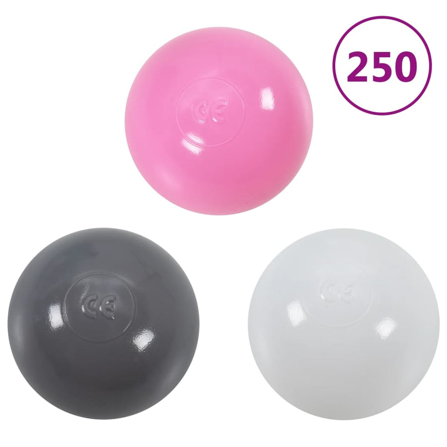 Ballenbak Voor Kinderen Met 300 Ballen 75X75X32 Cm Meerkleurig 2