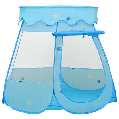 Kinderspeeltent Met 250 Ballen 02X02X82 Cm Blauw Meerkleurig 1