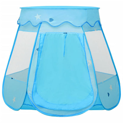 Kinderspeeltent Met 250 Ballen 02X02X82 Cm Blauw Meerkleurig 2