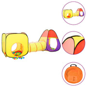 Kinderspeeltent met ballen 255x80x100 cm meerkleurig