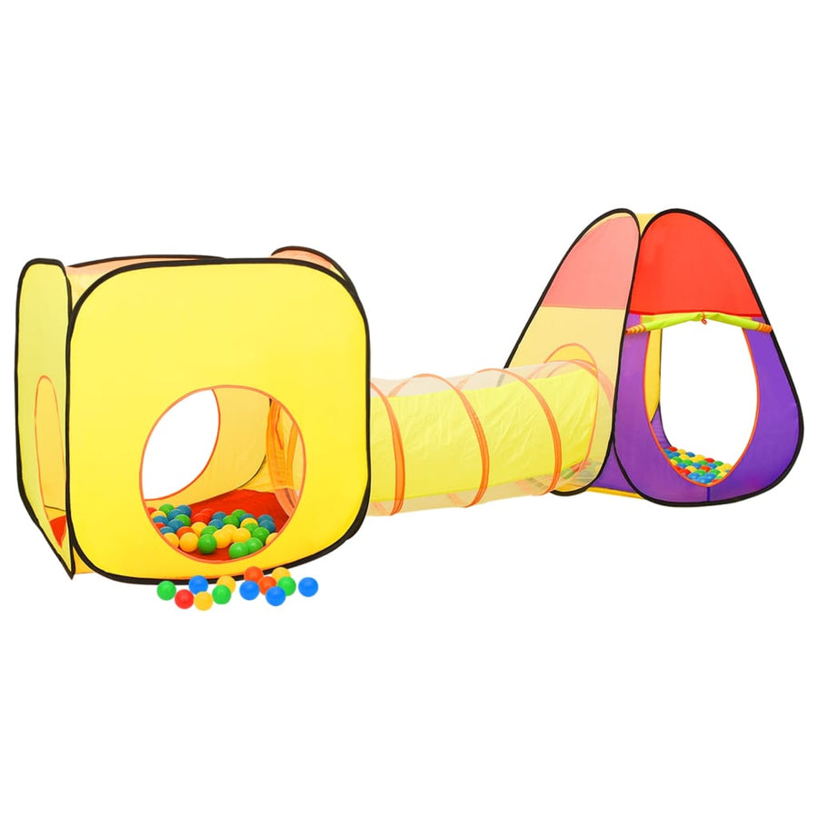 Kinderspeeltent Met 250 Ballen 255X80X00 Cm Meerkleurig Multikleur