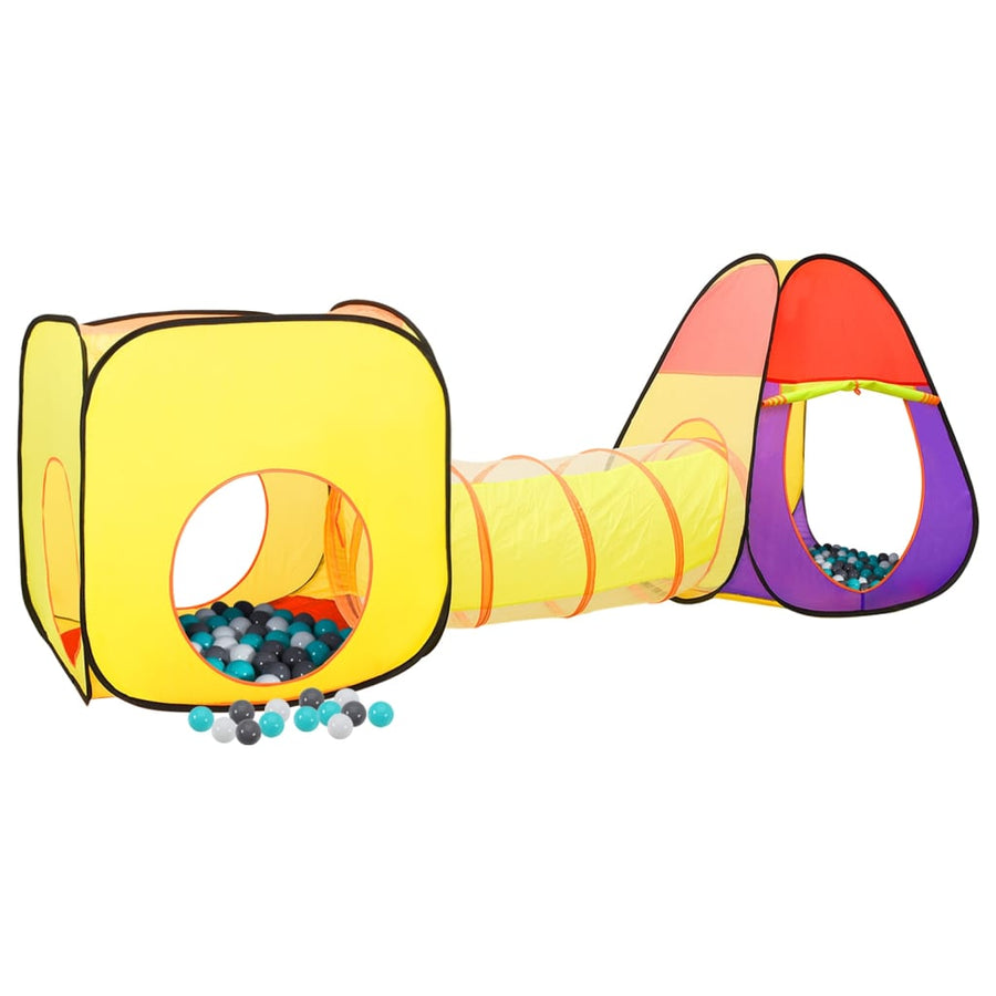 Kinderspeeltent Met 250 Ballen 255X80X00 Cm Meerkleurig Meerkleurig 1