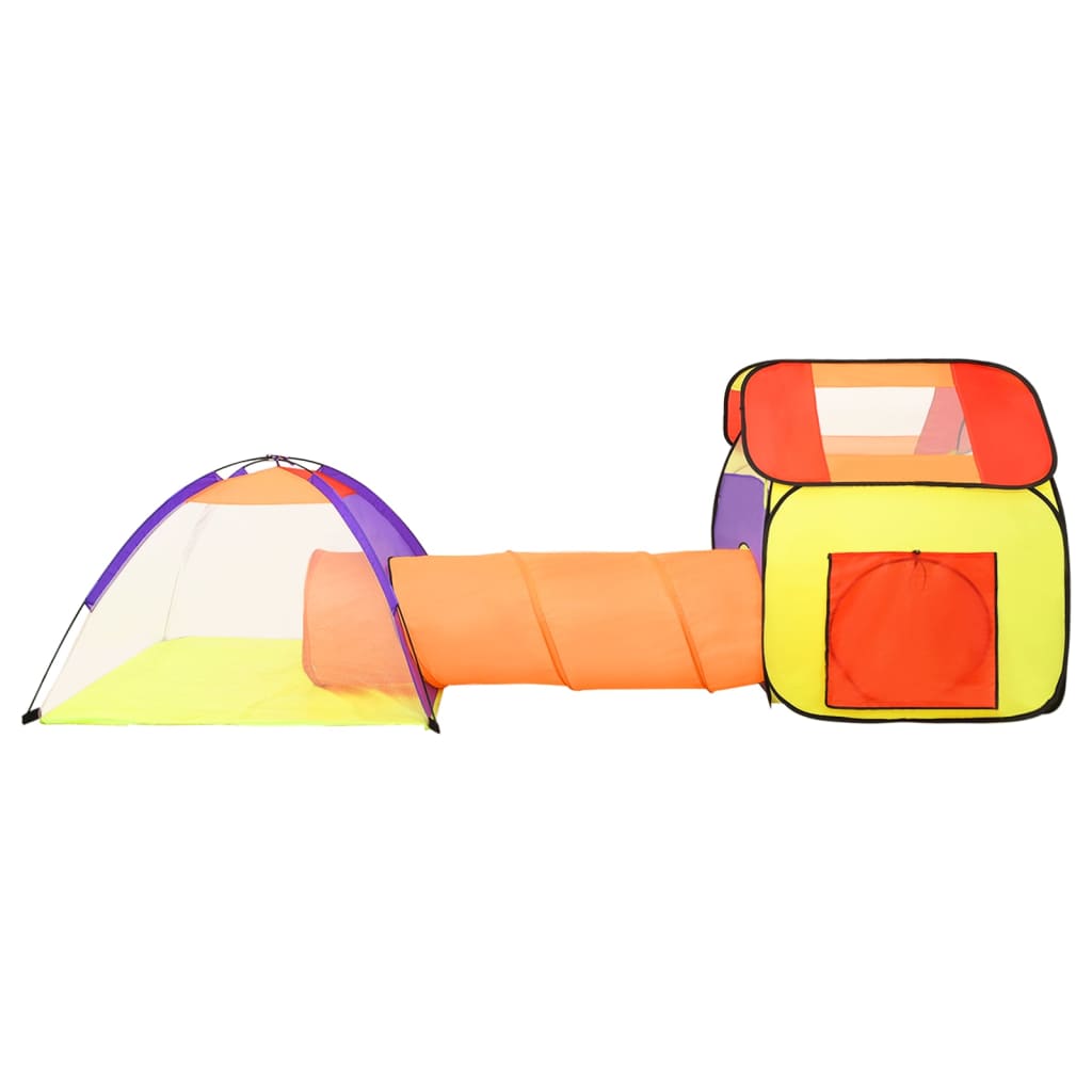Kinderspeeltent Met 250 Ballen 338X23X Cm Meerkleurig Multikleur