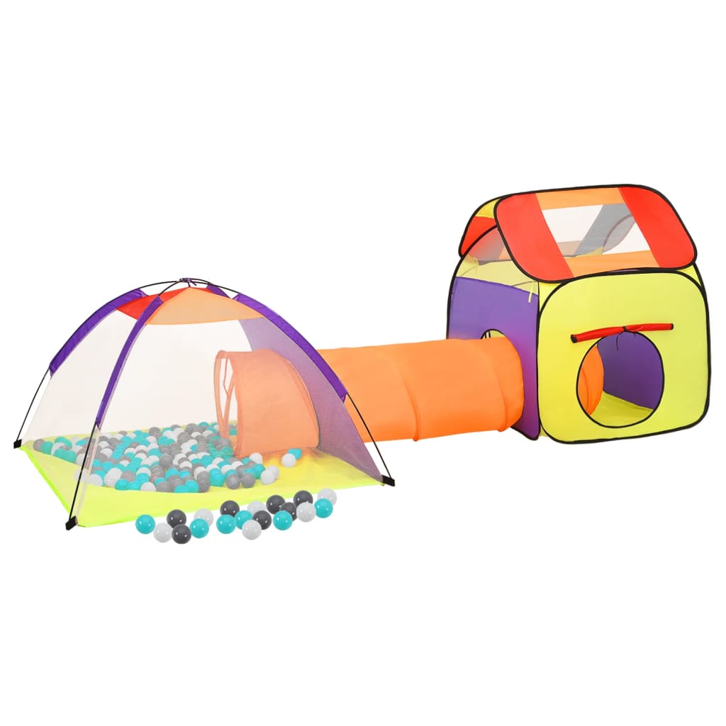 Kinderspeeltent Met 250 Ballen 338X23X Cm Meerkleurig Meerkleurig 1