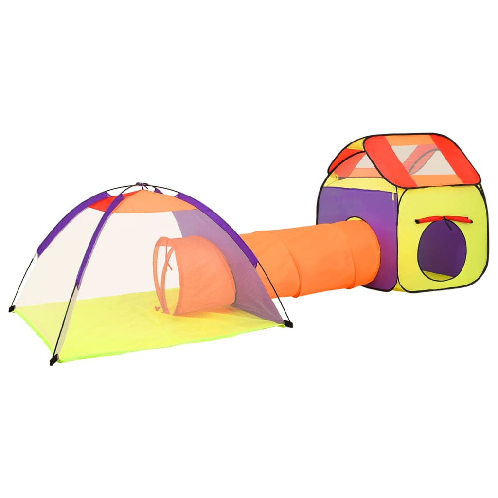 Kinderspeeltent Met 250 Ballen 338X23X Cm Meerkleurig Meerkleurig 1