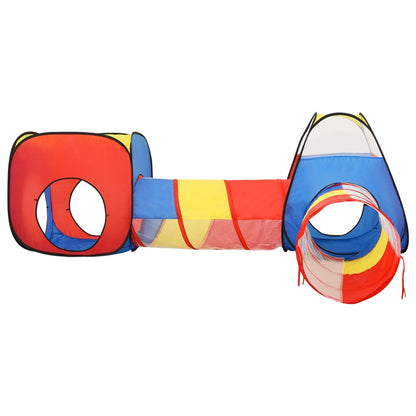 Kinderspeeltent Met 250 Ballen 90X264X90 Cm Meerkleurig Meerkleurig 1