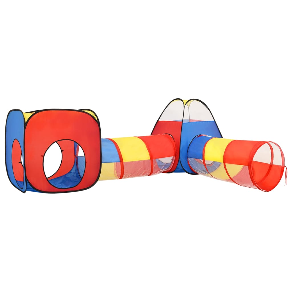Kinderspeeltent Met 250 Ballen 90X264X90 Cm Meerkleurig Meerkleurig 2