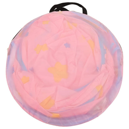 Kinderspeeltent Met 250 Ballen 30X20X28 Cm Roze Multikleur