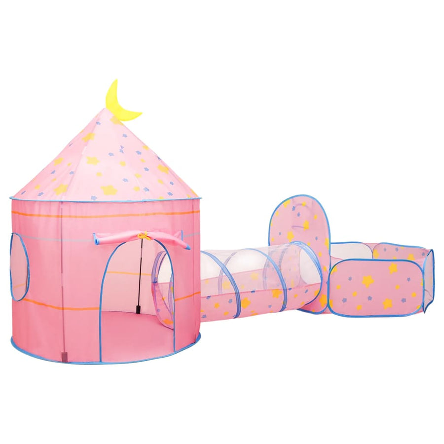 Kinderspeeltent Met 250 Ballen 30X20X28 Cm Roze Multikleur