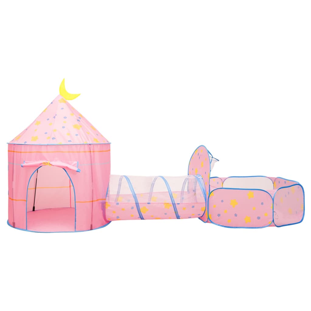 Kinderspeeltent Met 250 Ballen 30X20X28 Cm Roze Multikleur