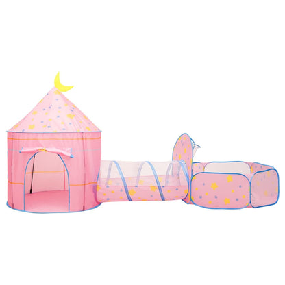Kinderspeeltent Met 250 Ballen 30X20X28 Cm Roze Multikleur
