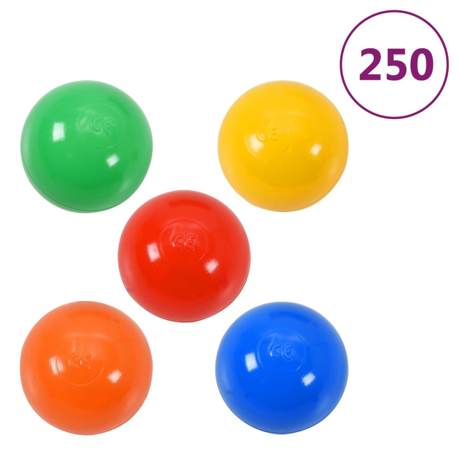 Kinderspeeltent Met 250 Ballen 30X20X28 Cm Roze Multikleur