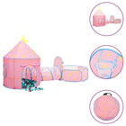 Kinderspeeltent Met 250 Ballen 30X20X28 Cm Roze Meerkleurig 1