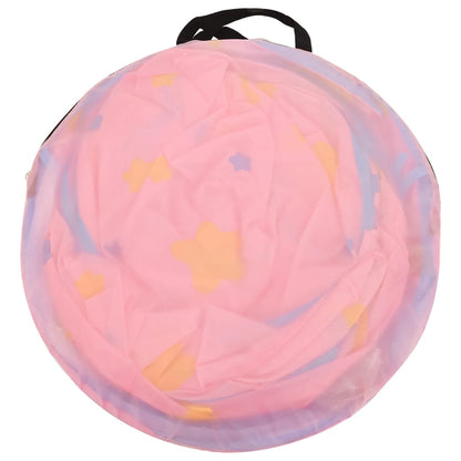 Kinderspeeltent Met 250 Ballen 30X20X28 Cm Roze Meerkleurig 1