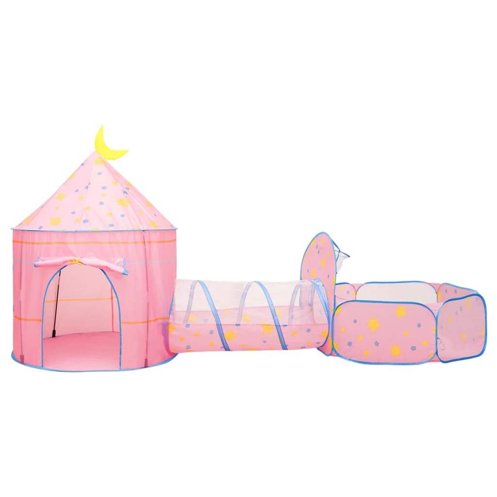 Kinderspeeltent Met 250 Ballen 30X20X28 Cm Roze Meerkleurig 1