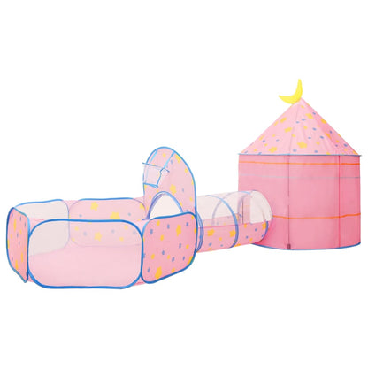 Kinderspeeltent Met 250 Ballen 30X20X28 Cm Roze Meerkleurig 1