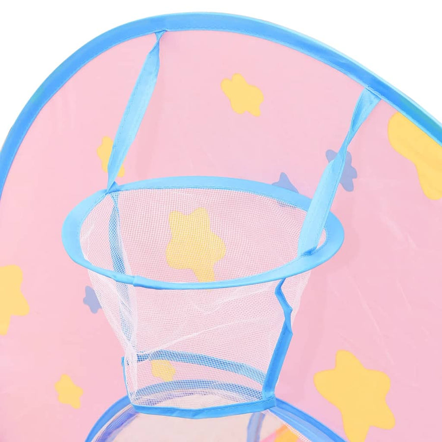Kinderspeeltent Met 250 Ballen 30X20X28 Cm Roze Meerkleurig 1